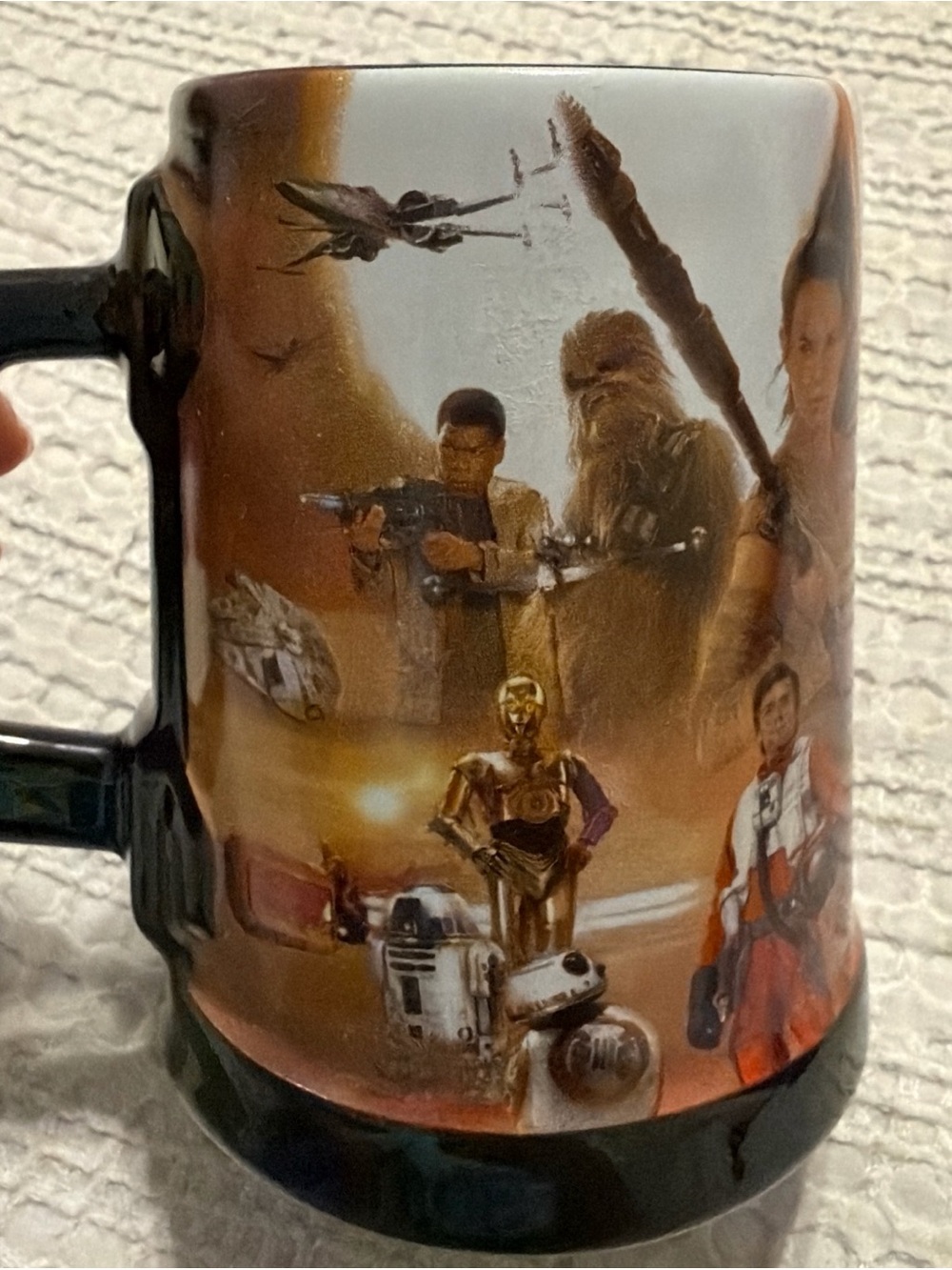Disney Star Wars The Force Awakens Coffee Cup 12 fl oz - EUC